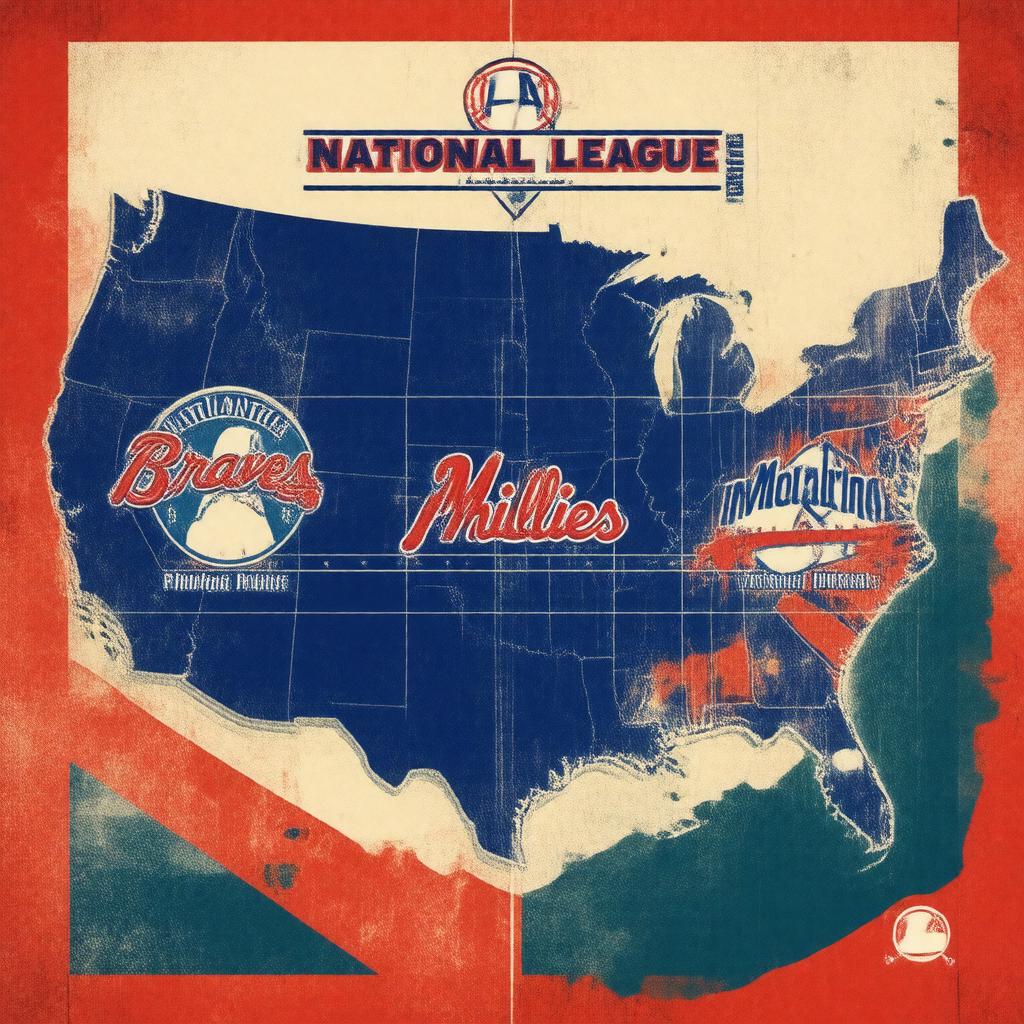 AI-created image of National League East