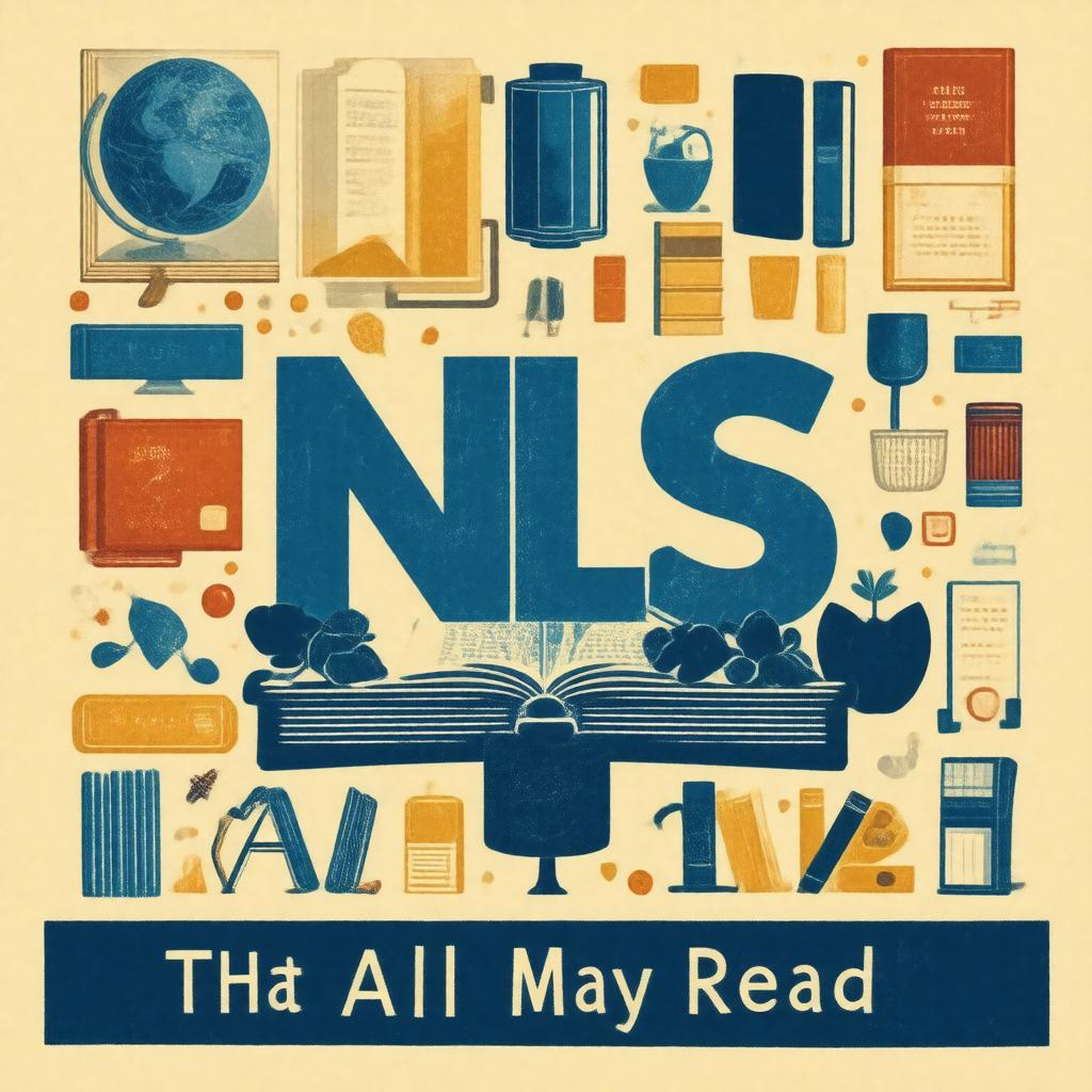 AI-created image of National Library Service for the Blind and Print Disabled