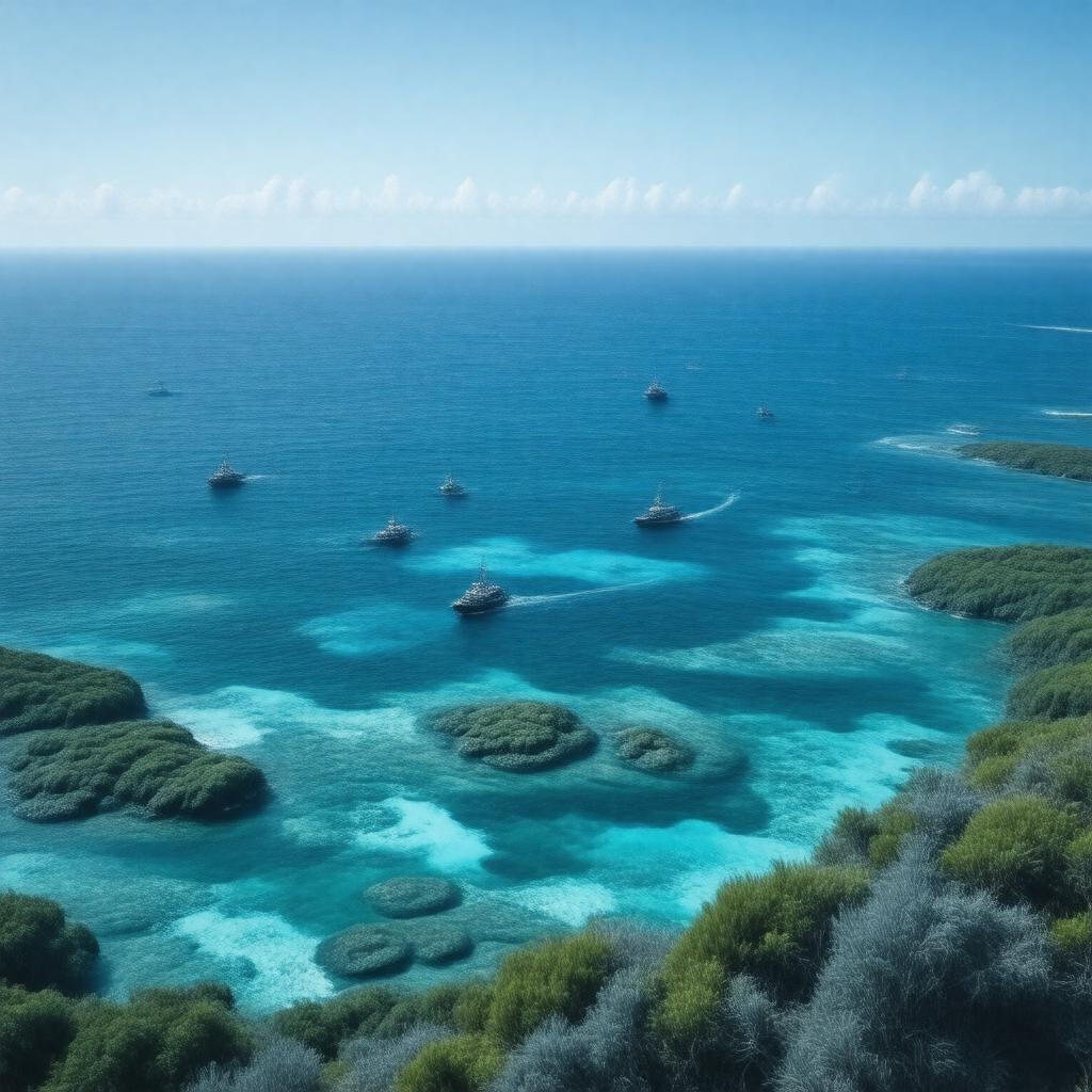 AI-created image of National Marine Sanctuary System