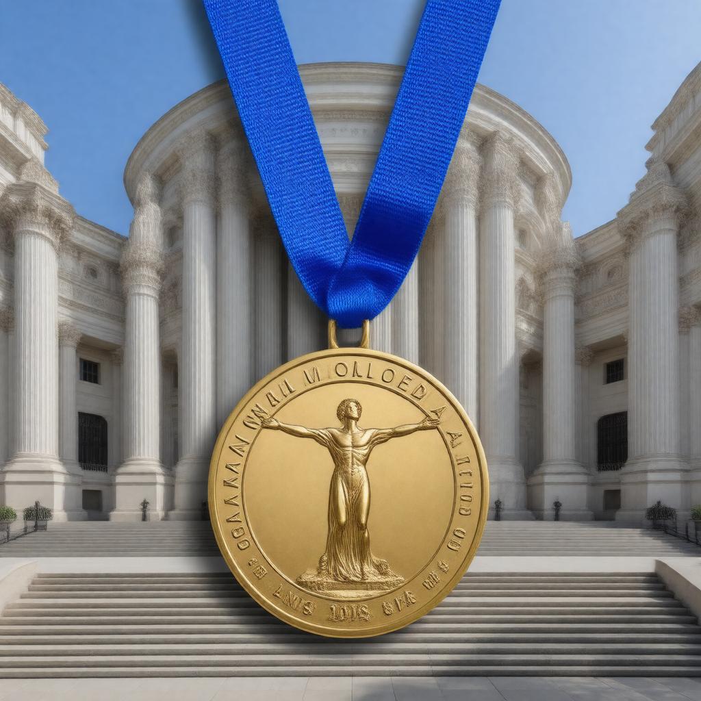 AI-created image of National Medal of Arts