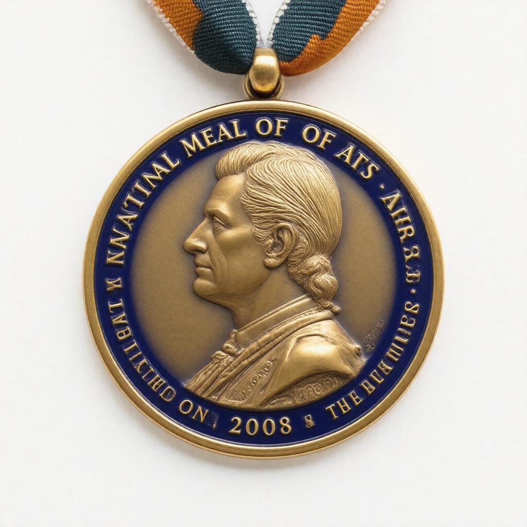AI-created image of National Medal of Arts (2008)