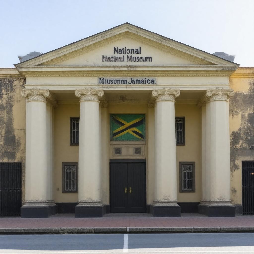 AI-created image of National Museum Jamaica