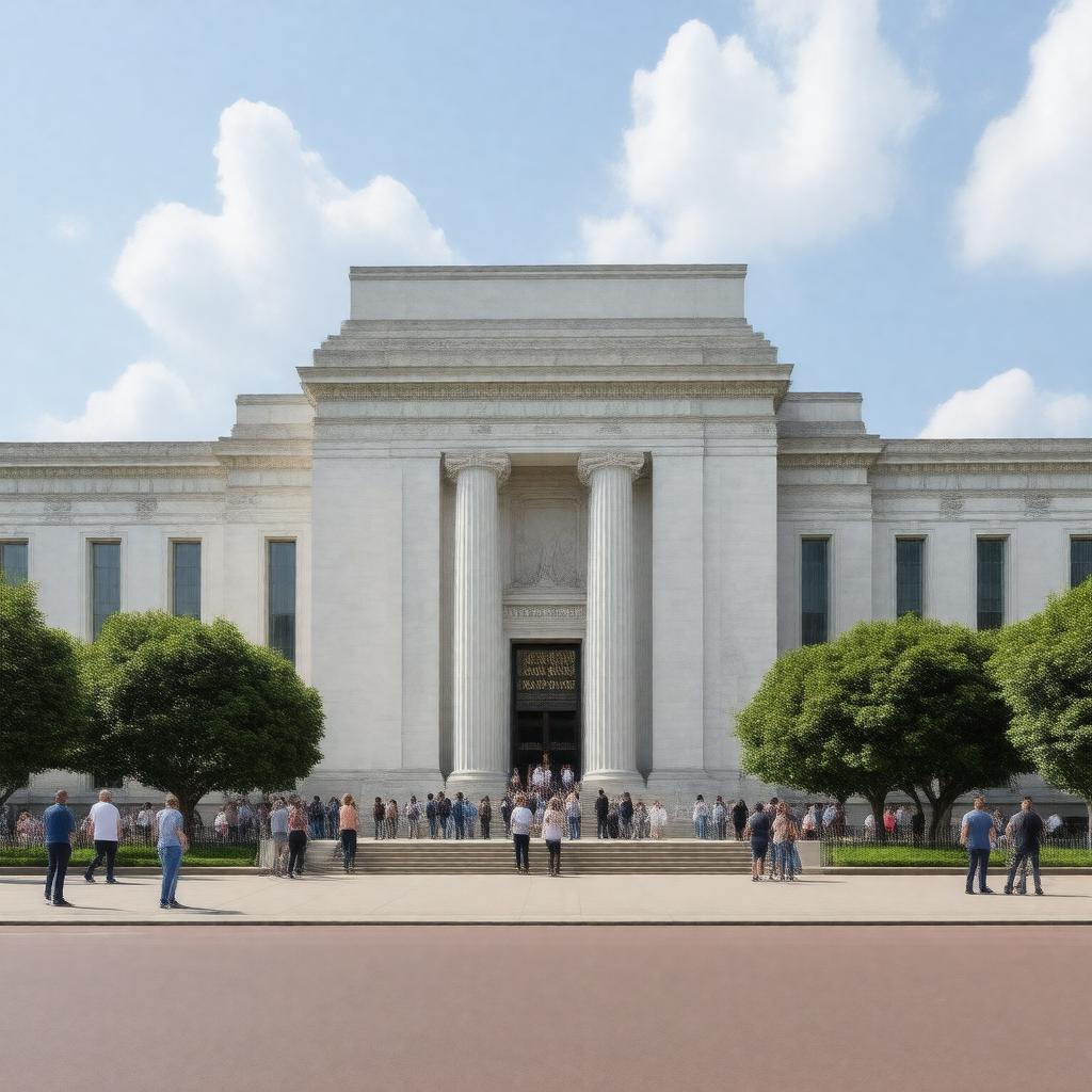 AI-created image of National Museum of American History