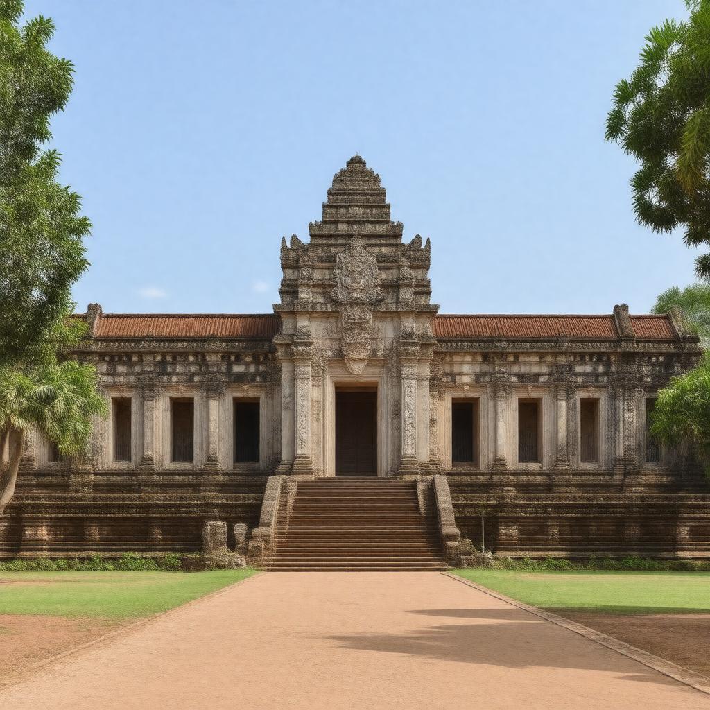 AI-created image of National Museum of Cambodia