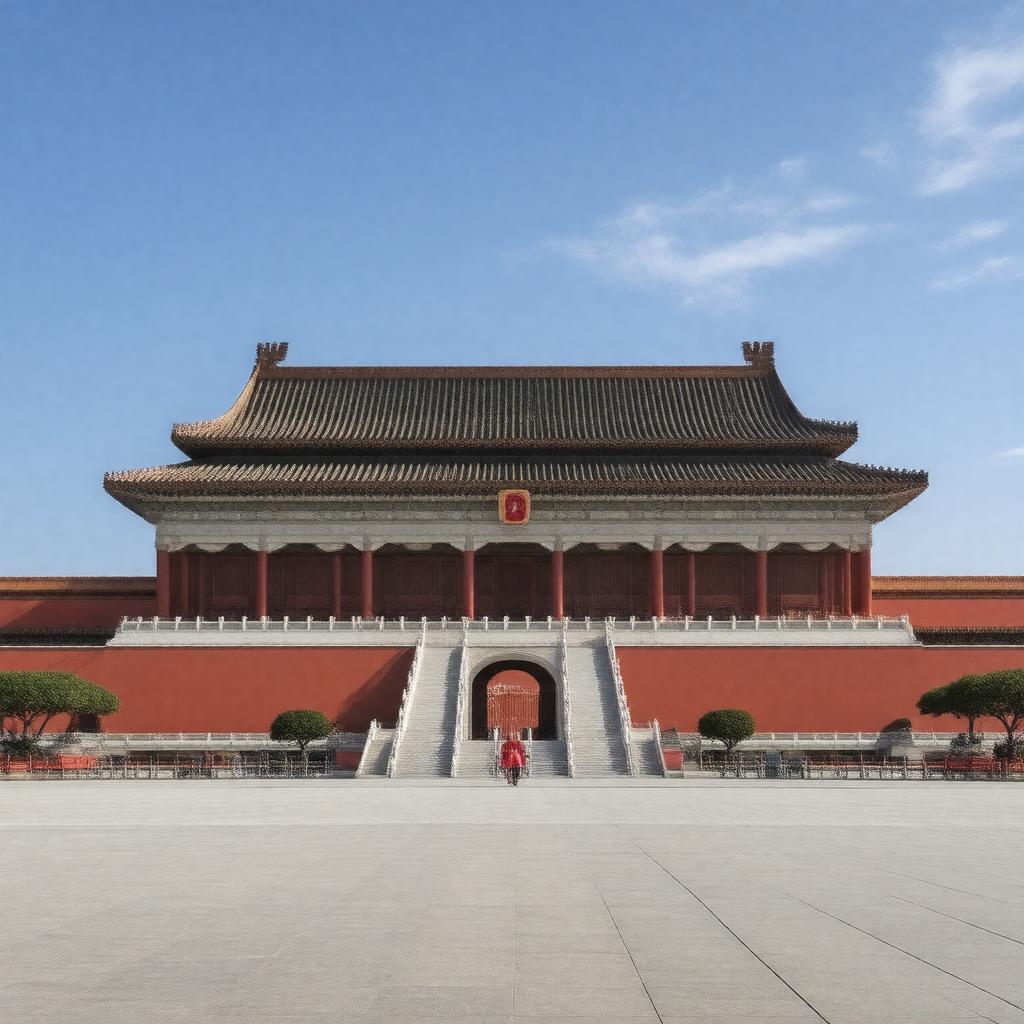 AI-created image of National Museum of China