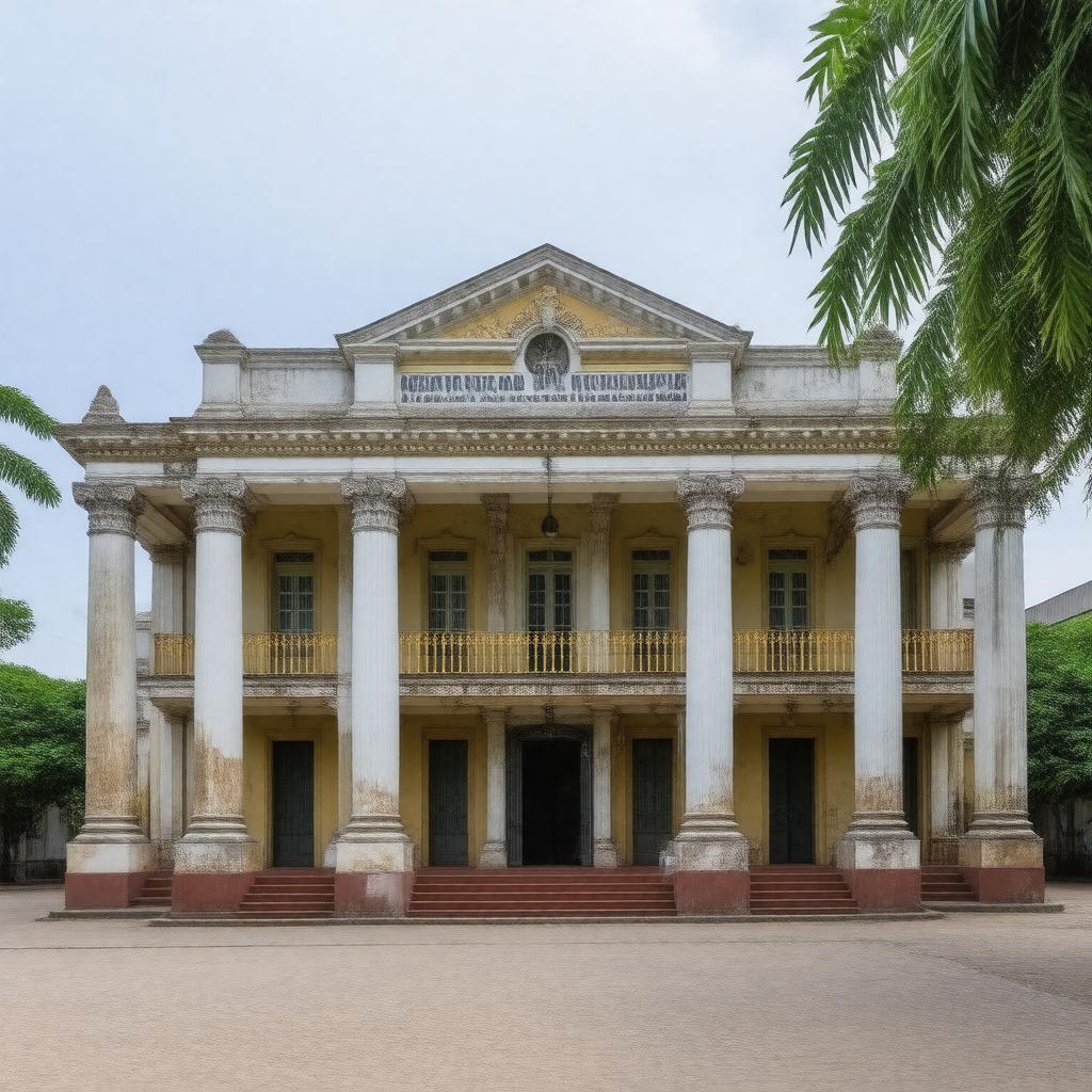 AI-created image of National Museum of Guyana