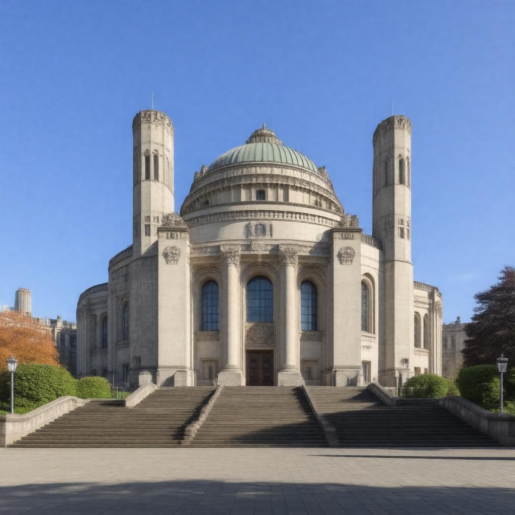 AI-created image of National Museum of Science and Industry