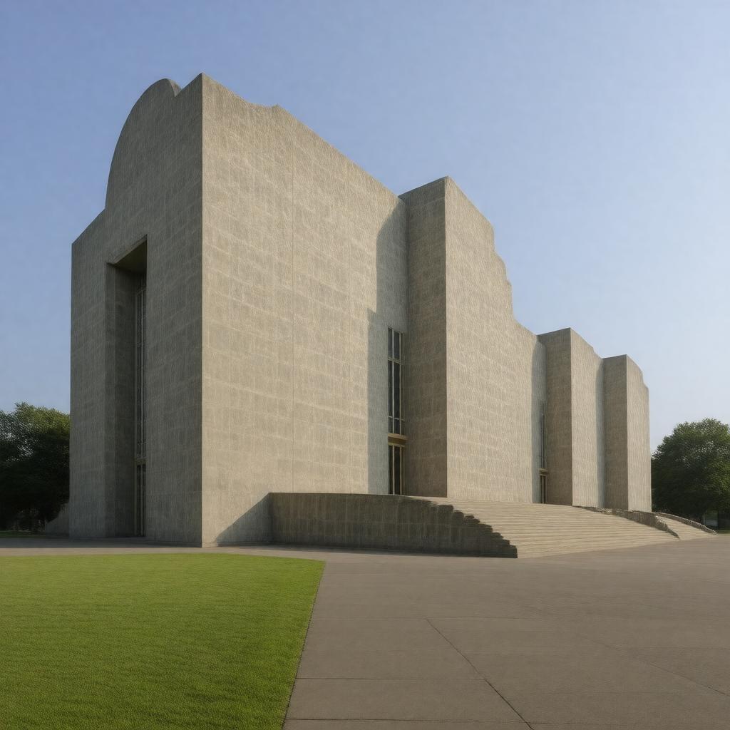 AI-created image of National Museum of the American Indian