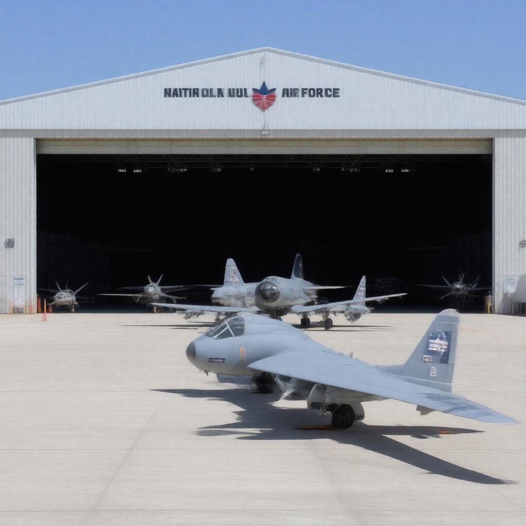 Click to view larger image AI-created image of National Museum of the U.S. Air Force