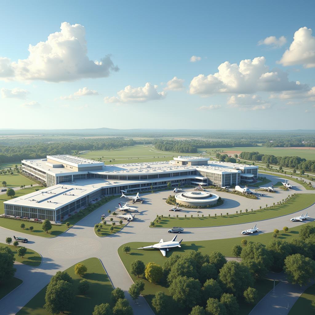 Click to view larger image AI-created image of National Museum of the United States Air Force