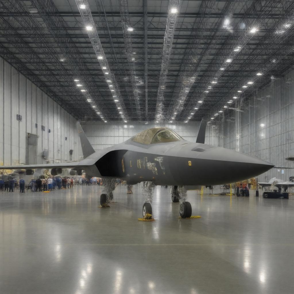 AI-created image of National Museum of the United States Air Force