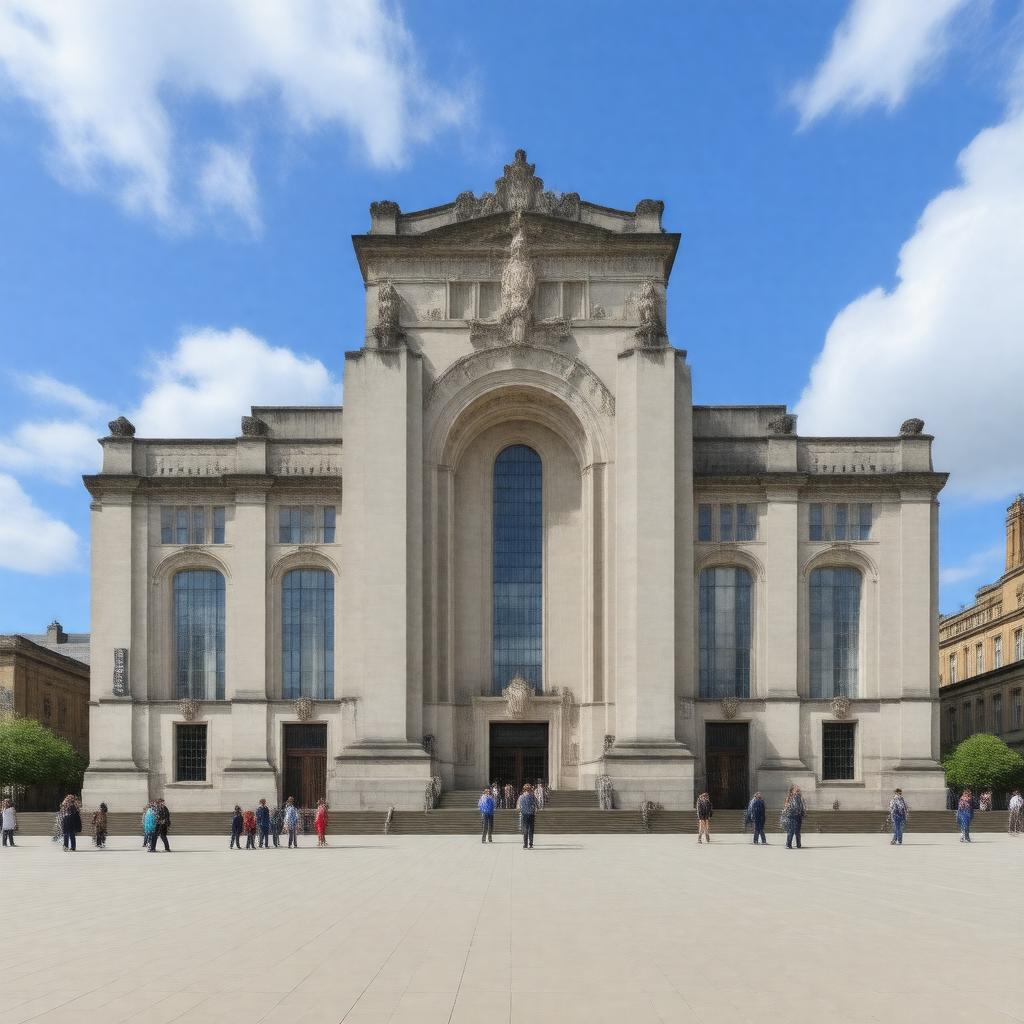 AI-created image of National Museums Liverpool