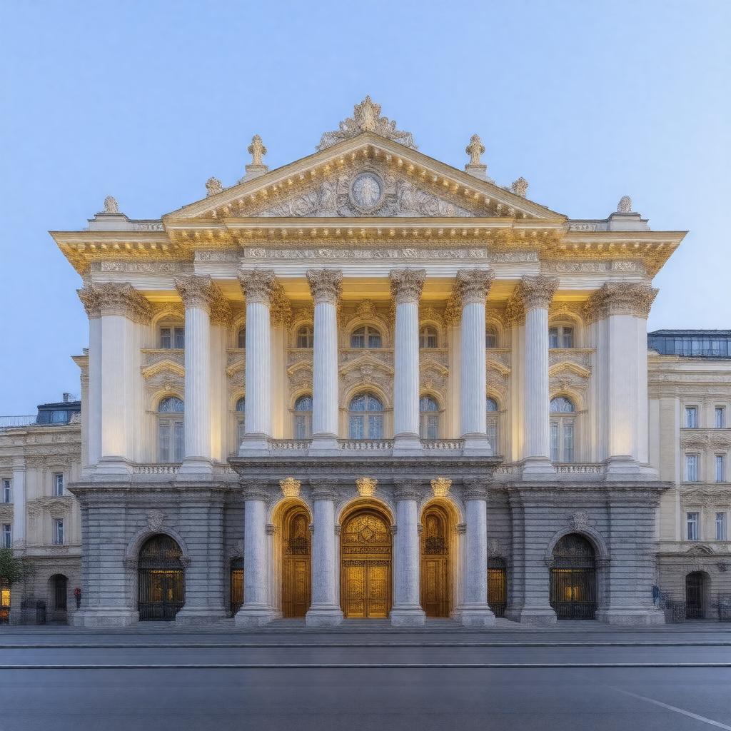Click to view larger image AI-created image of National Opera of Ukraine