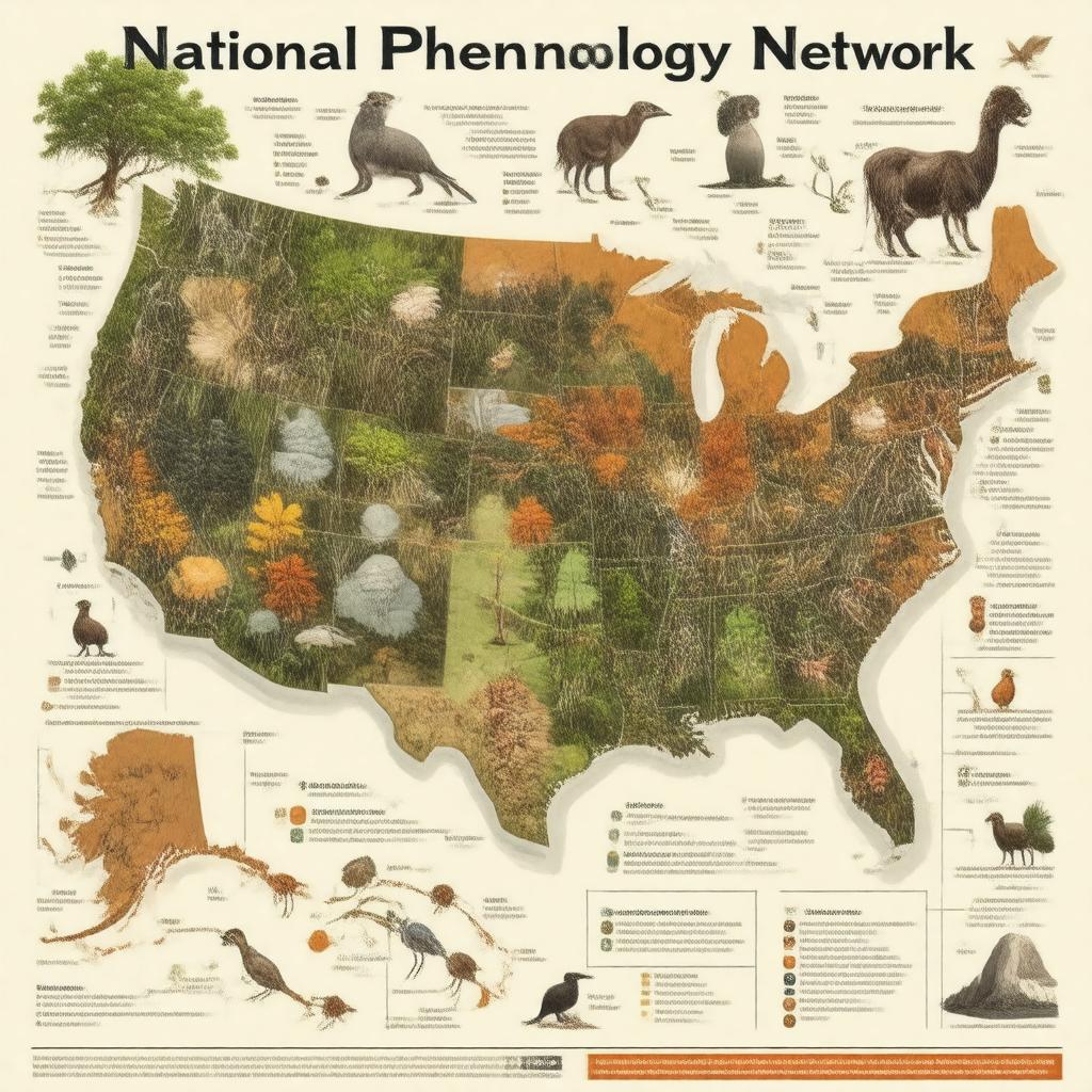 AI-created image of National Phenology Network