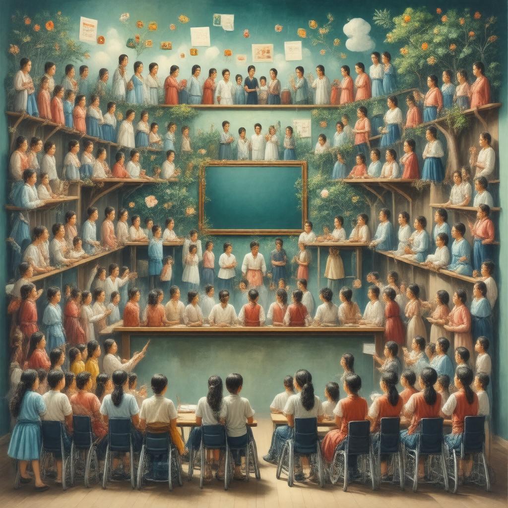 AI-created image of National Policy on Education 1986