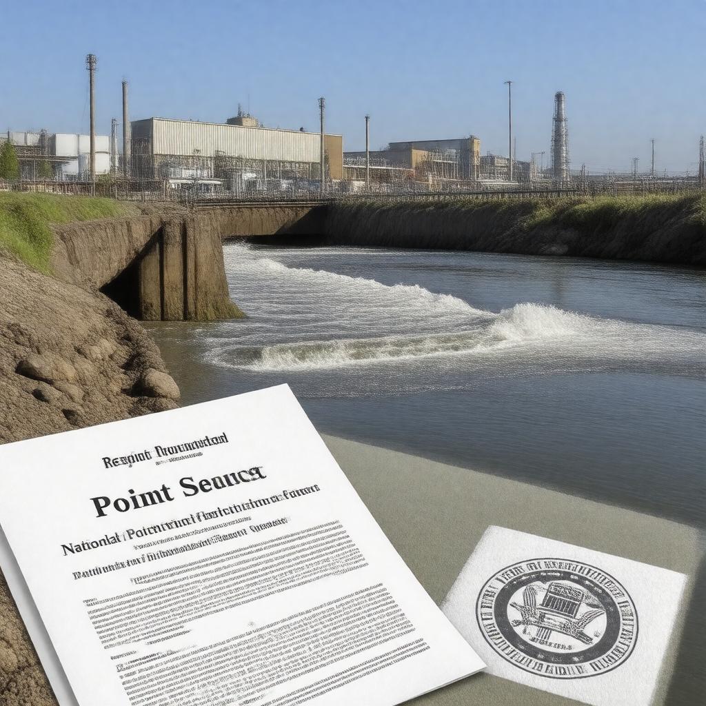 Click to view larger image AI-created image of National Pollutant Discharge Elimination System