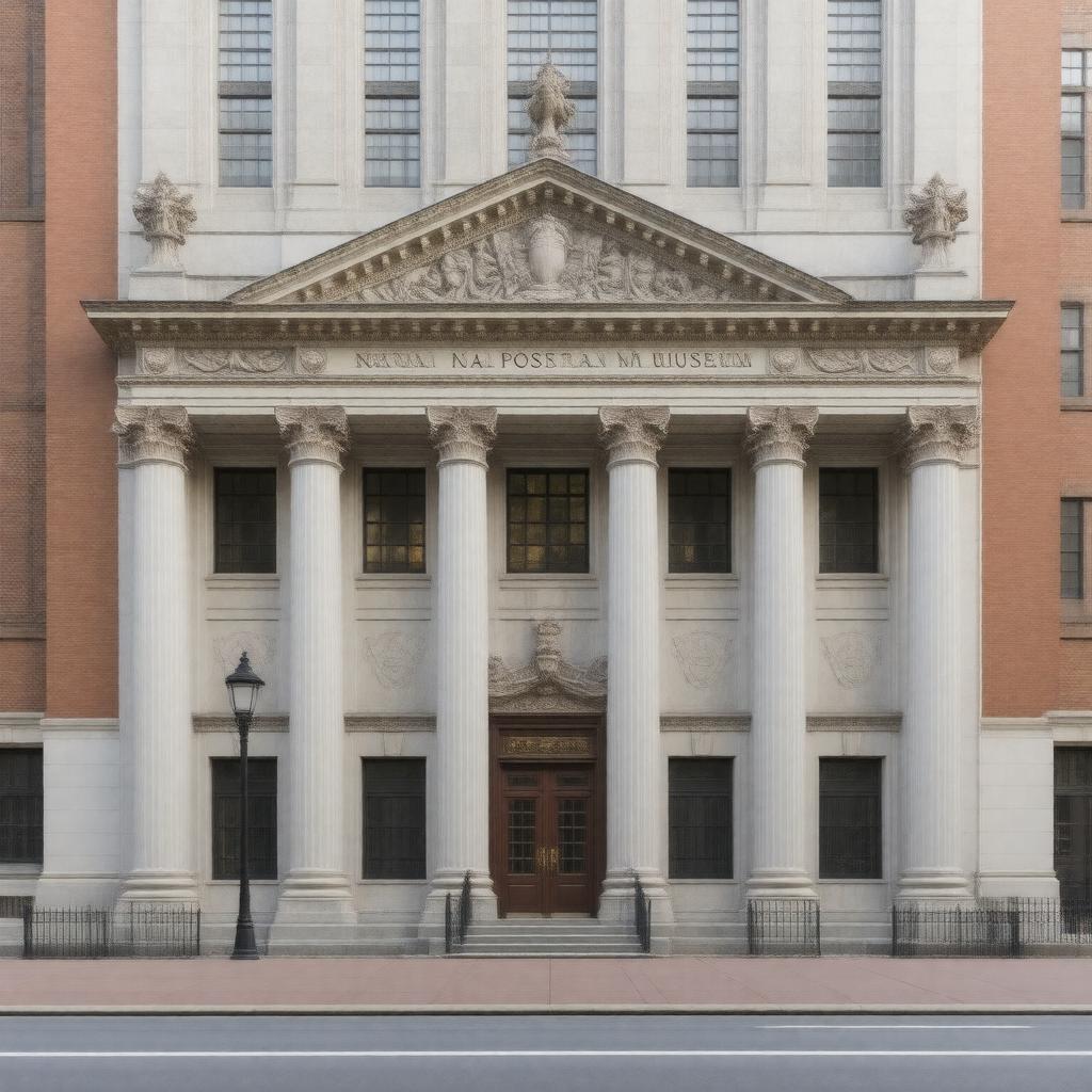 AI-created image of National Postal Museum