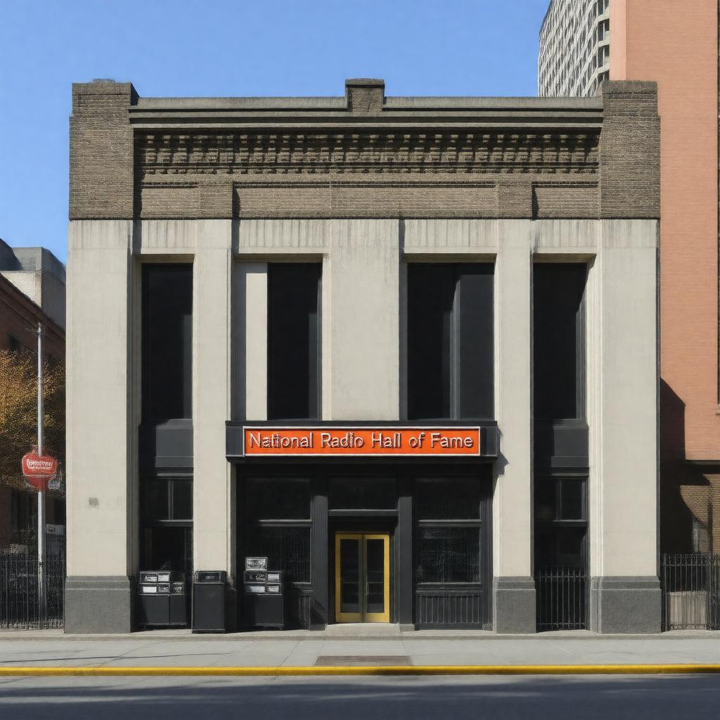 AI-created image of National Radio Hall of Fame