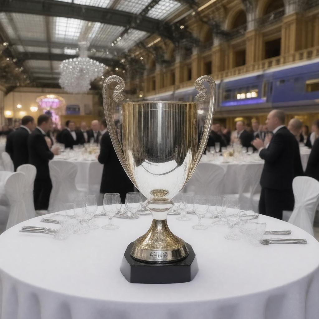 AI-created image of National Rail Awards