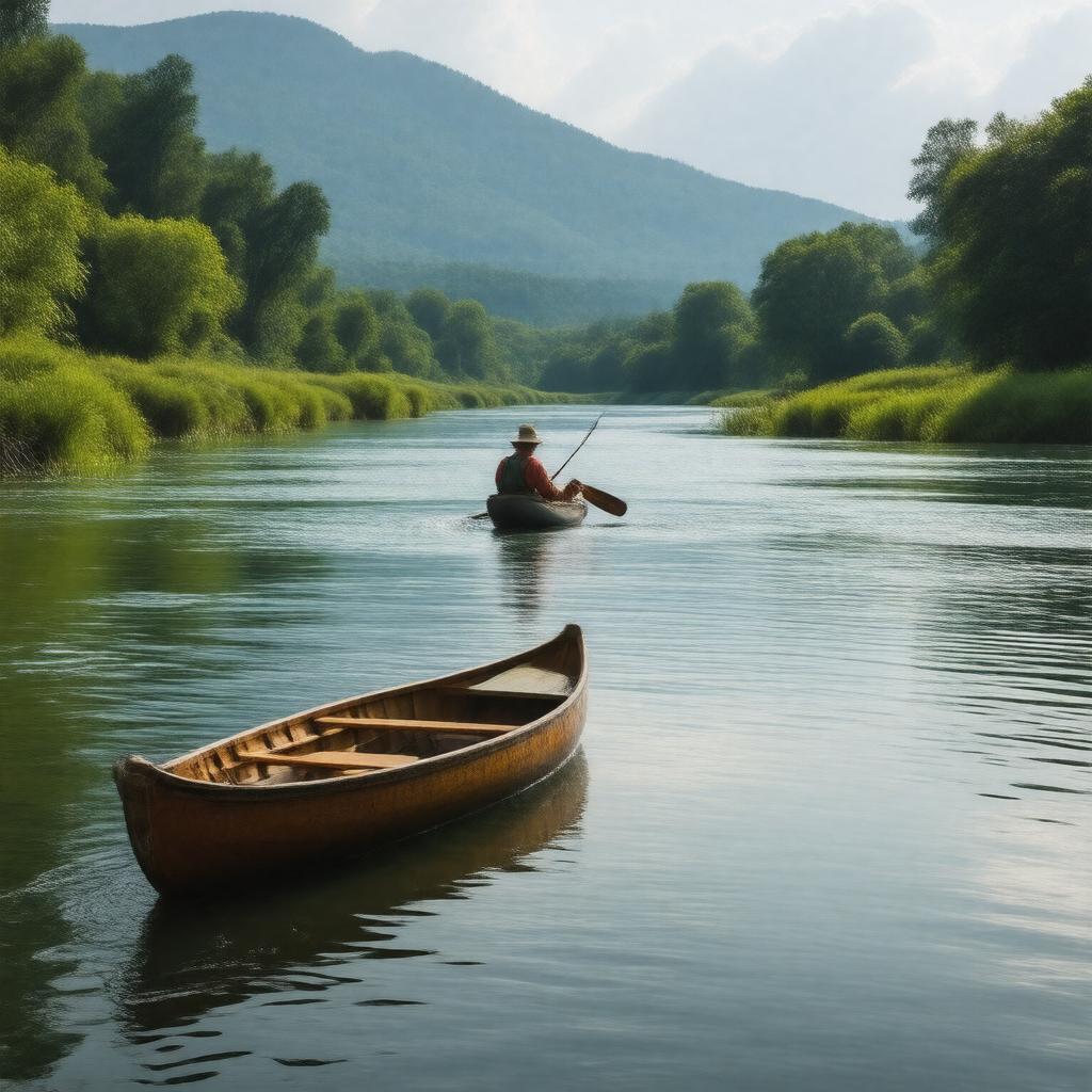 AI-created image of National Scenic Riverways