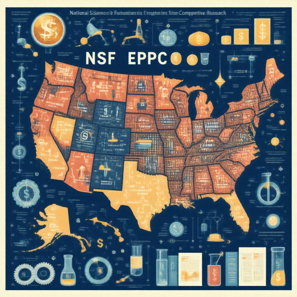 Click to view larger image AI-created image of National Science Foundation Established Program to Stimulate Competitive Research