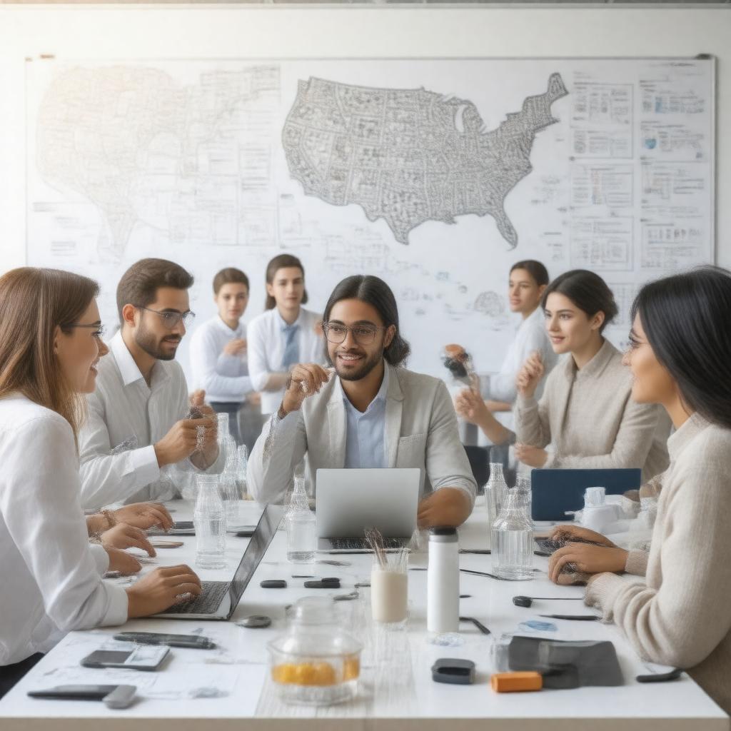 Click to view larger image AI-created image of National Science Foundation Innovation Corps