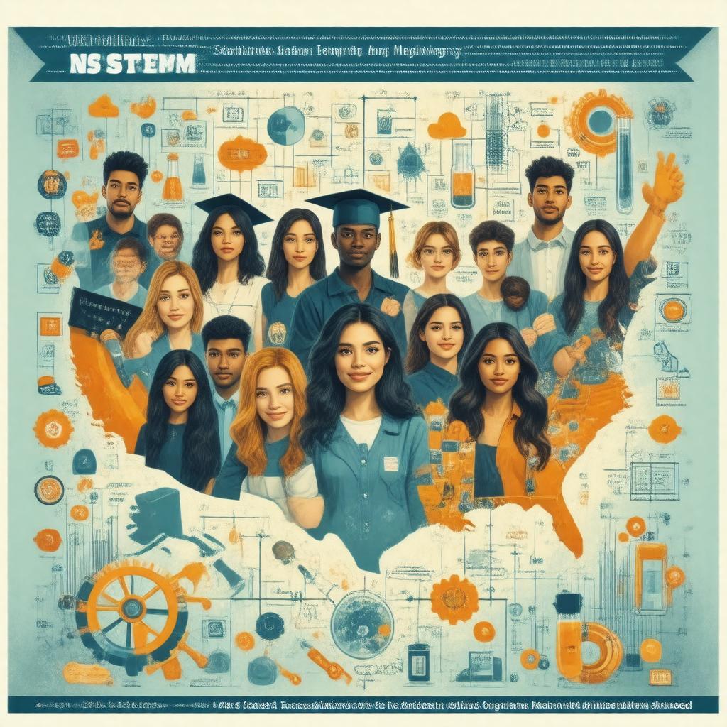 Click to view larger image AI-created image of National Science Foundation Scholarships in Science, Technology, Engineering, and Mathematics