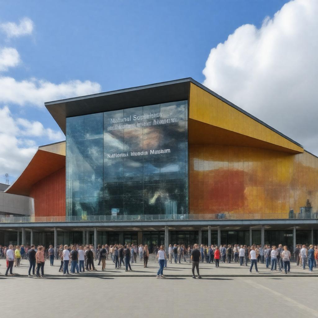Click to view larger image AI-created image of National Science and Media Museum, Bradford