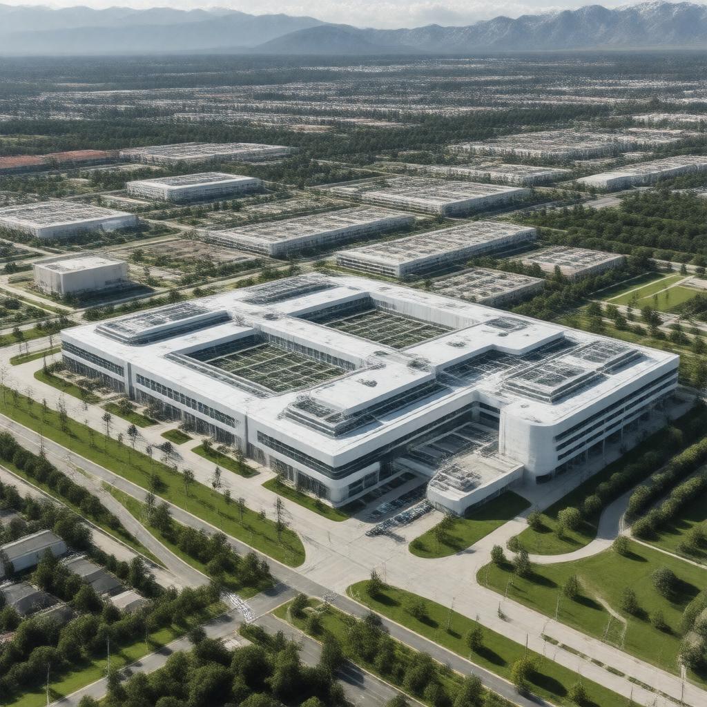 Click to view larger image AI-created image of National Semiconductor Technology Center