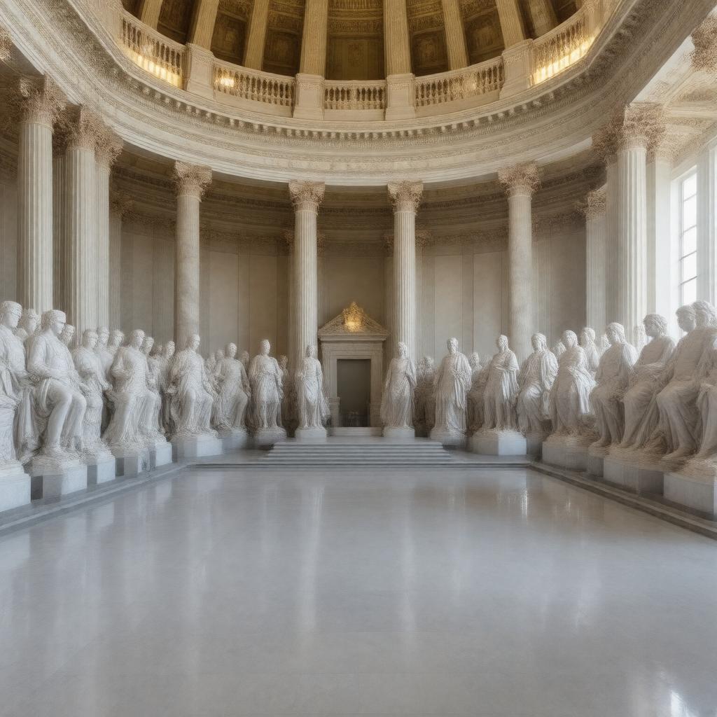 AI-created image of National Statuary Hall Collection