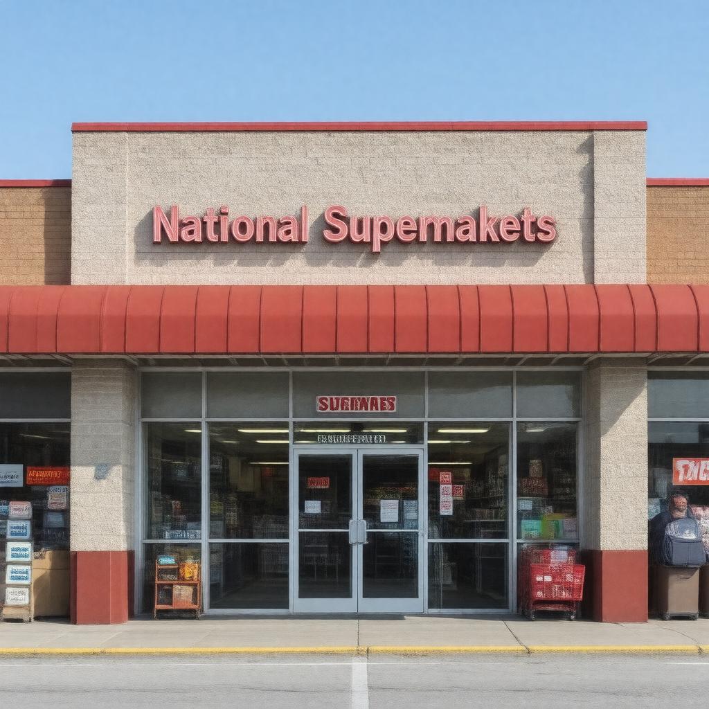 AI-created image of National Supermarkets