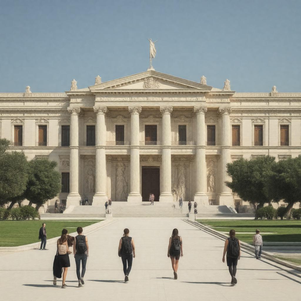 AI-created image of National Technical University of Athens