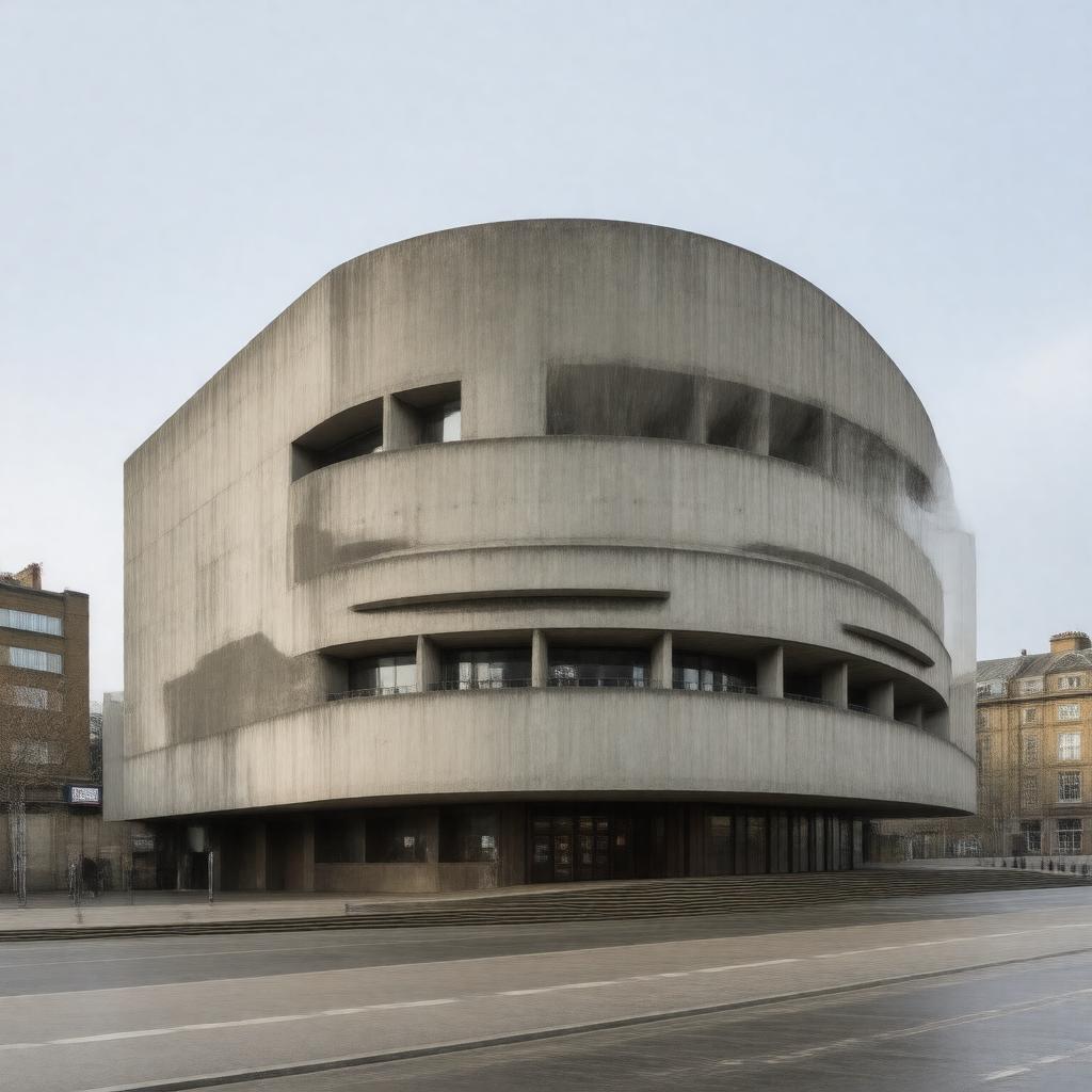 AI-created image of National Theatre