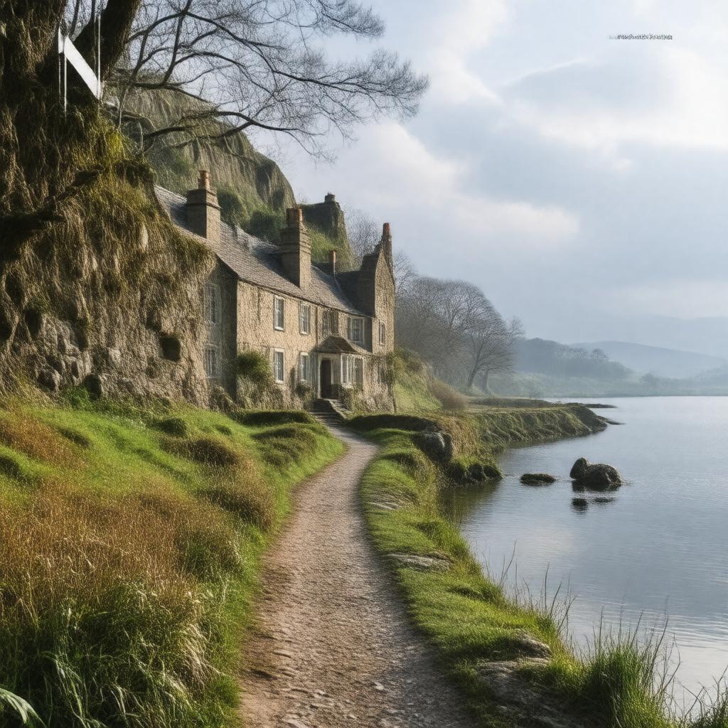 AI-created image of National Trust Magazine