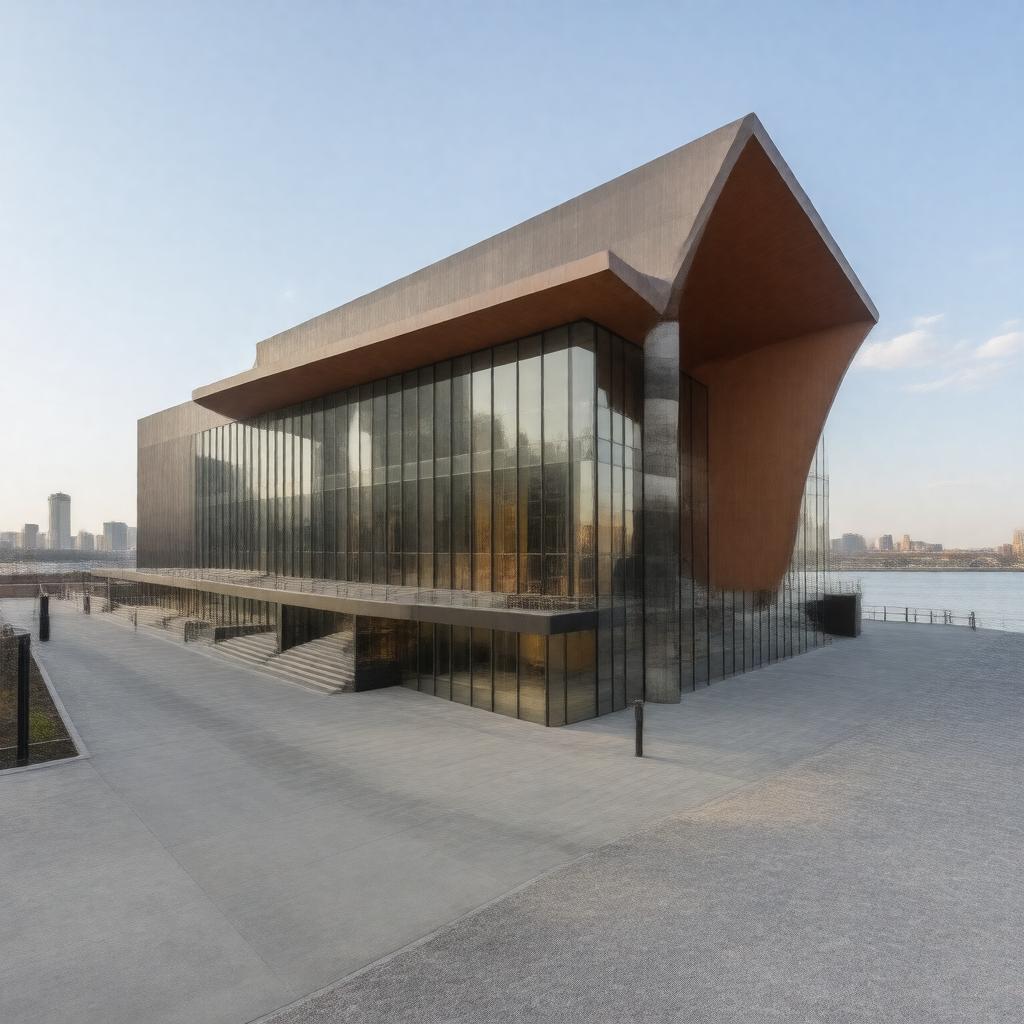 AI-created image of National Underground Railroad Freedom Center