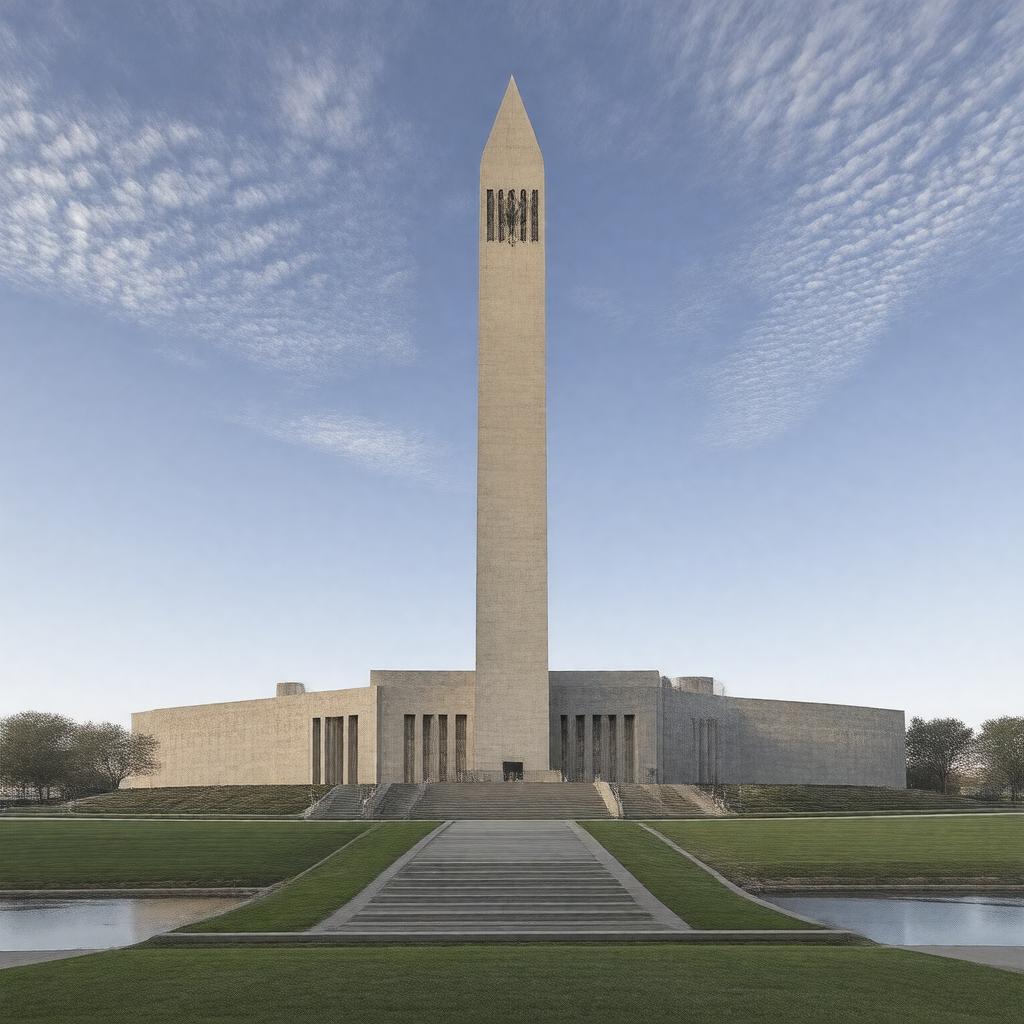 AI-created image of National WWI Museum and Memorial