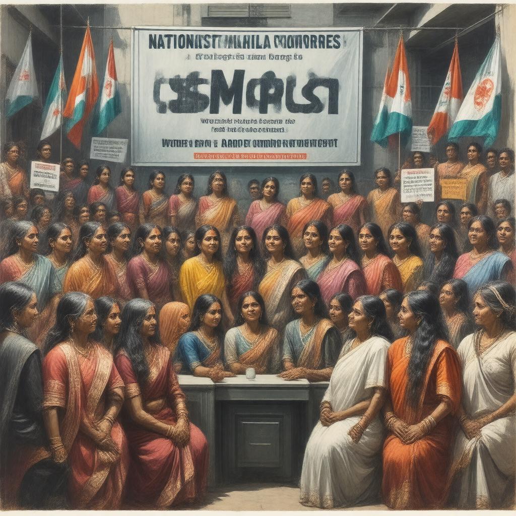 AI-created image of Nationalist Mahila Congress