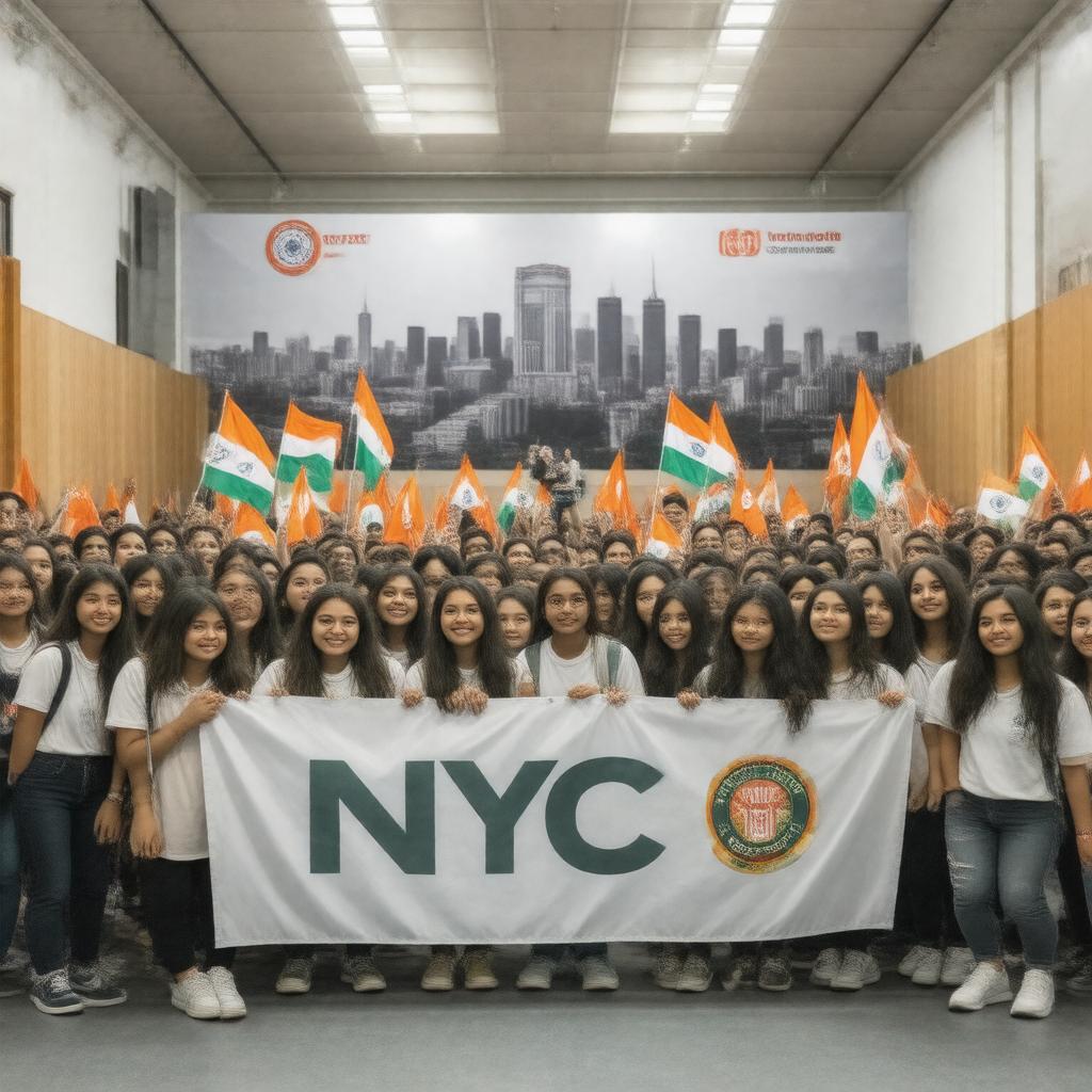 AI-created image of Nationalist Youth Congress