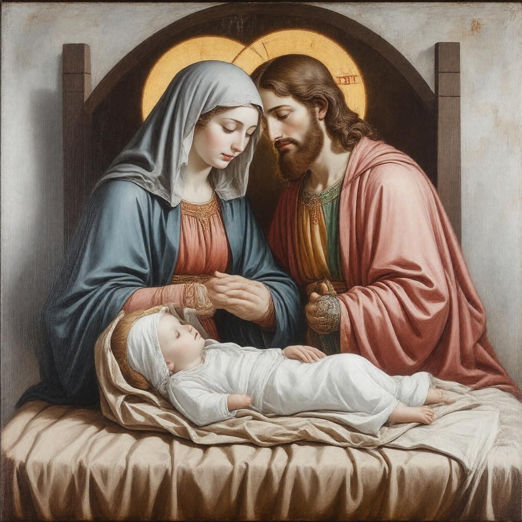 AI-created image of Nativity of Mary