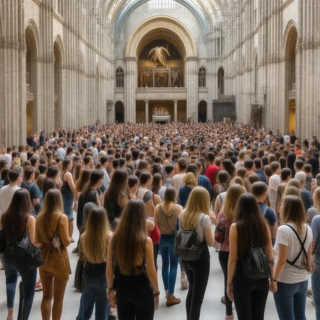 AI-created image of Natural History Museum Lates