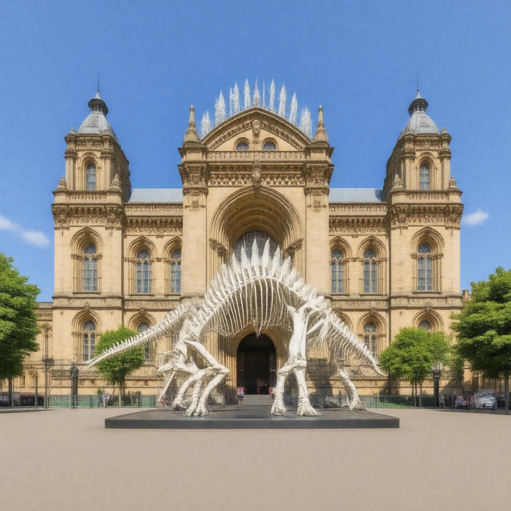 AI-created image of Natural History Museum