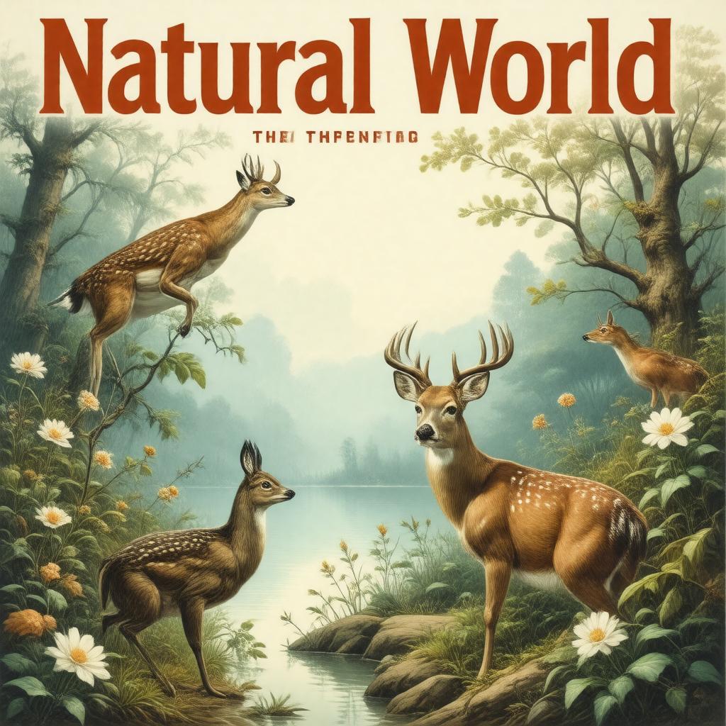 AI-created image of Natural World magazine