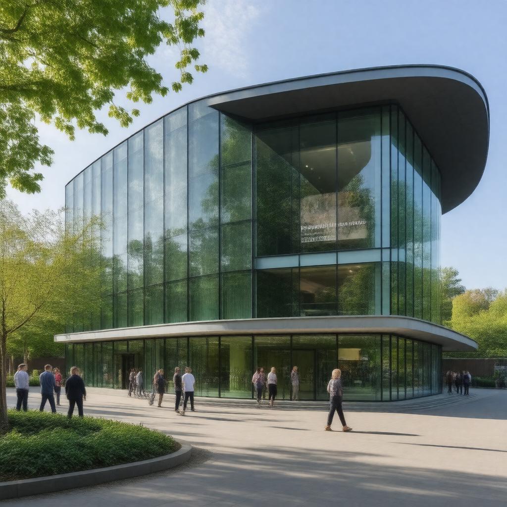 AI-created image of Naturalis Biodiversity Center