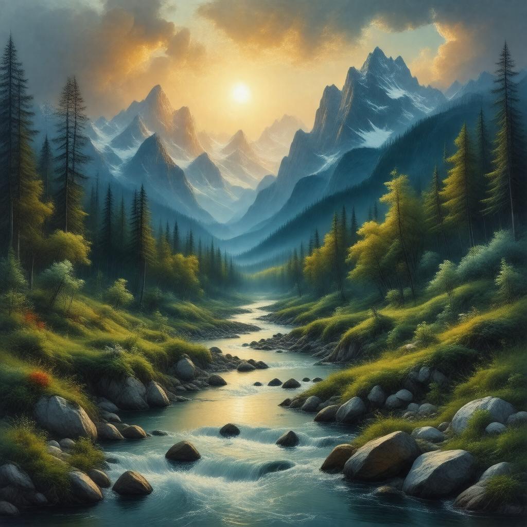 Click to view larger image AI-created image of Nature