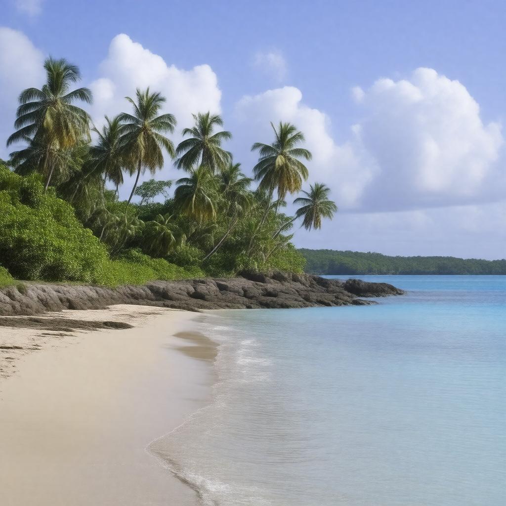 AI-created image of Nauru