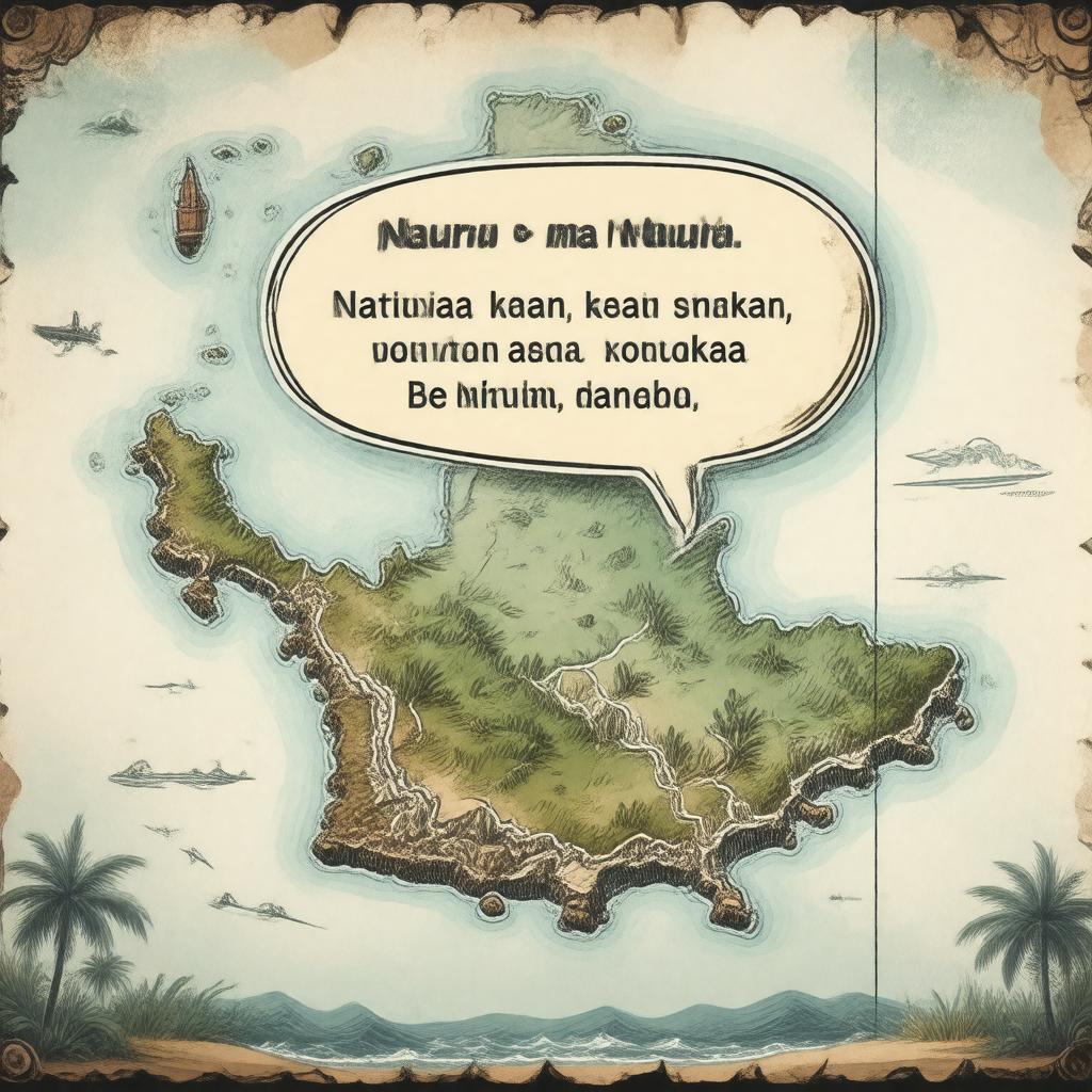 AI-created image of Nauruan