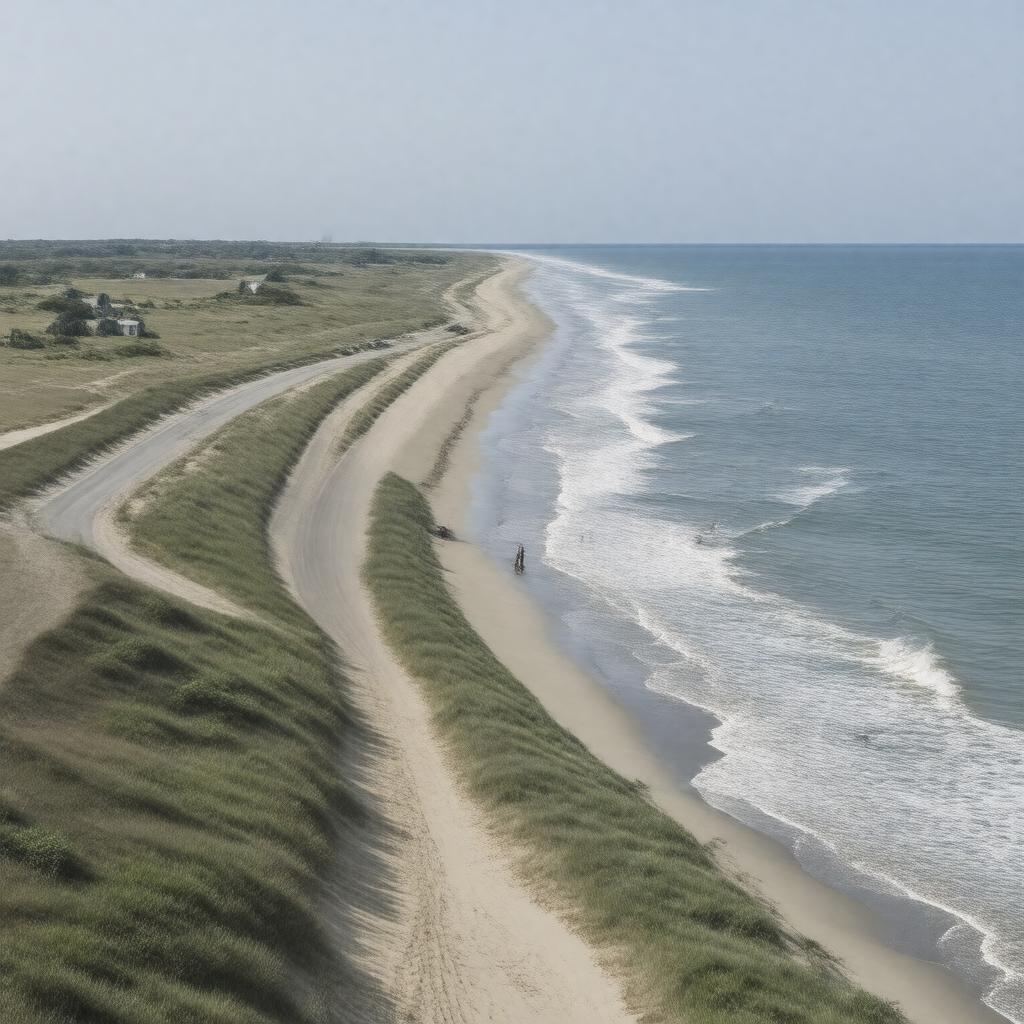 AI-created image of Nauset Beach