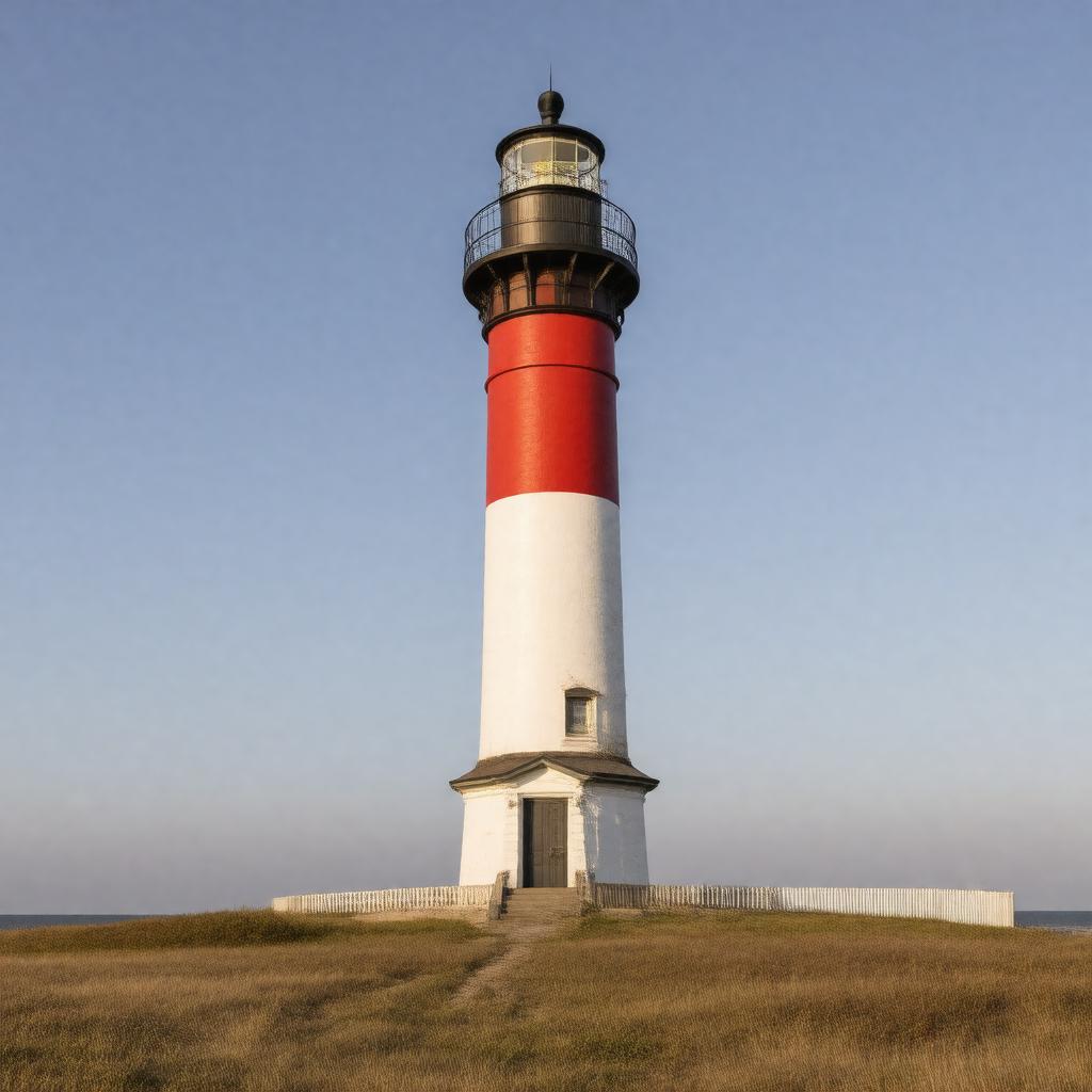 Click to view larger image AI-created image of Nauset Light