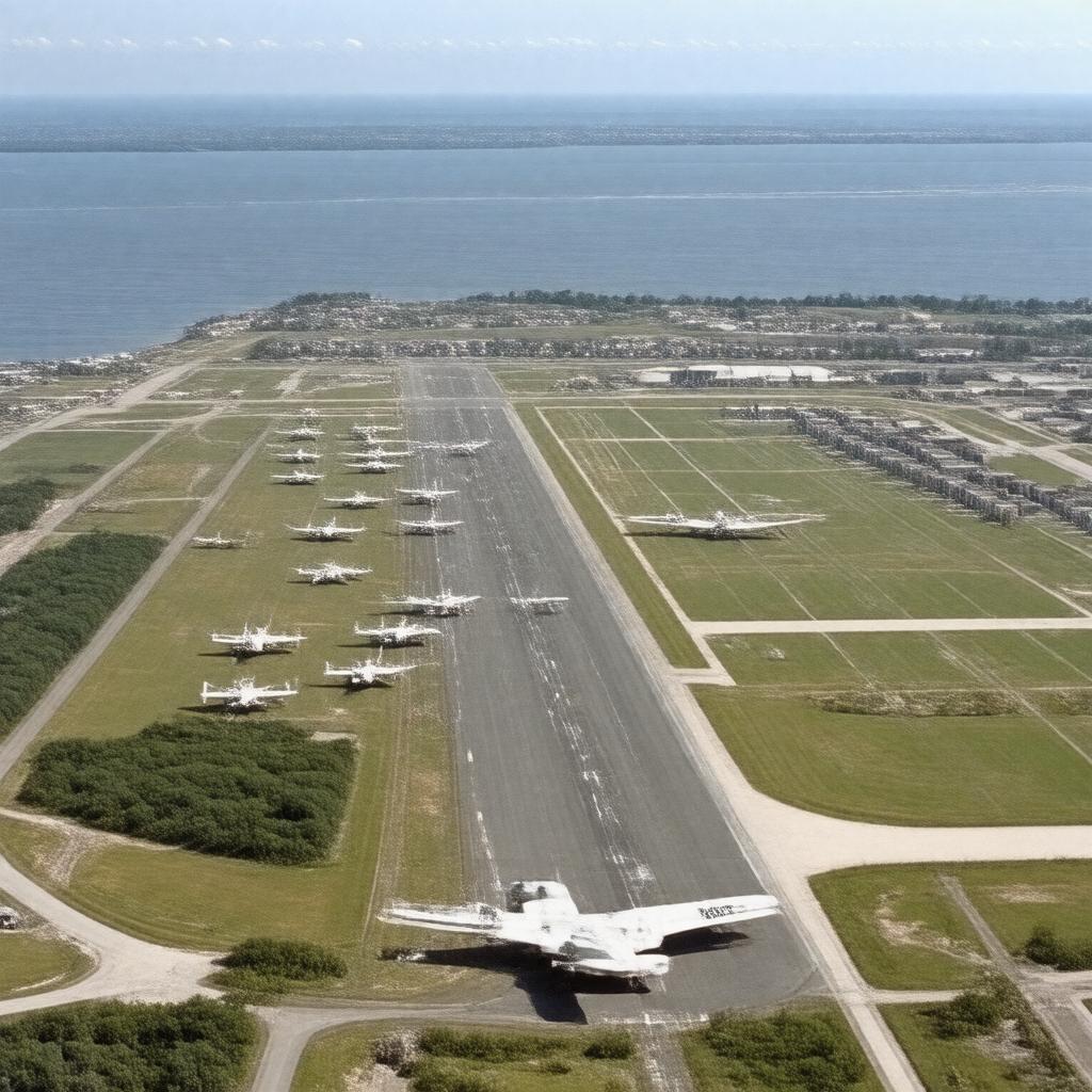 AI-created image of Naval Air Station Squantum