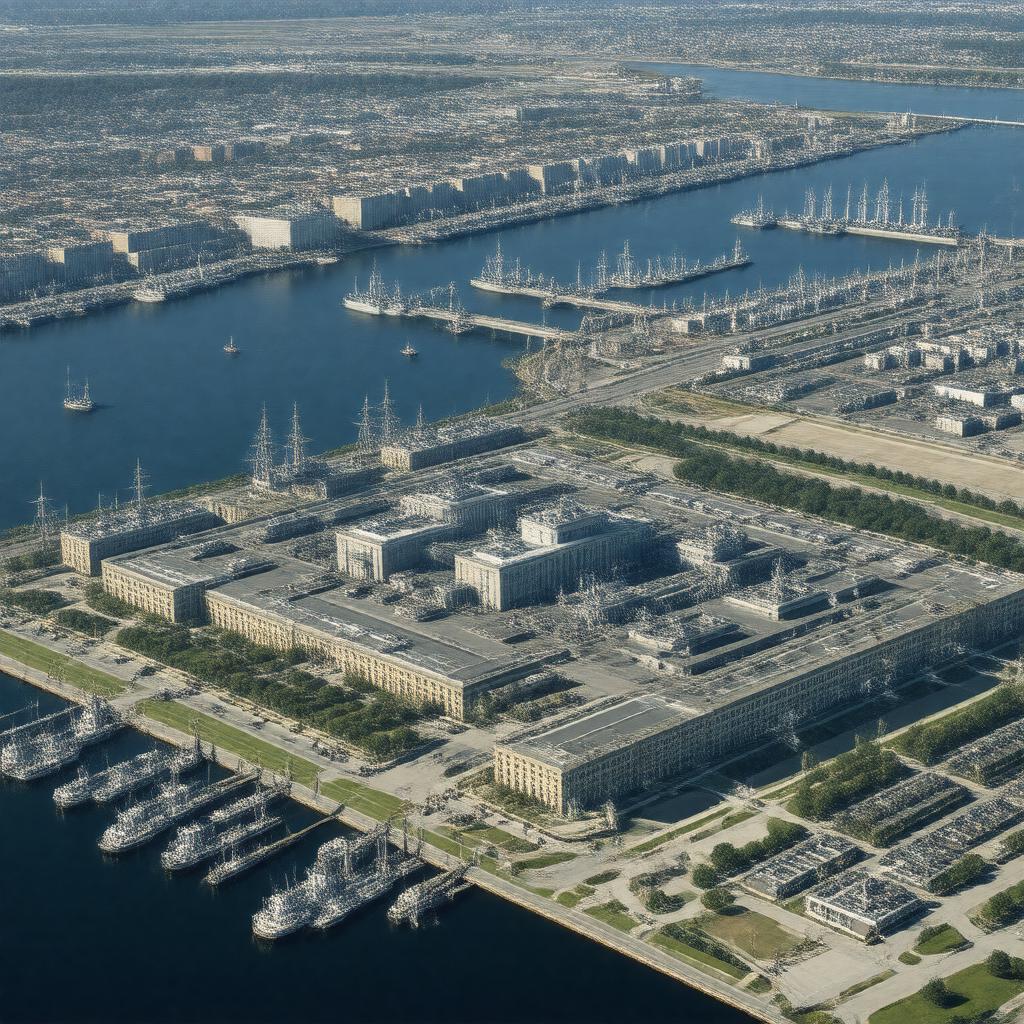 AI-created image of Naval District Washington